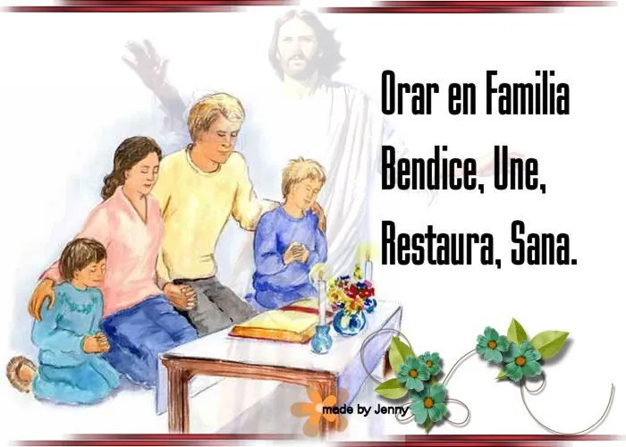 Imagenes de familia orando - | Mensajes, para tu alma ! | Pinterest