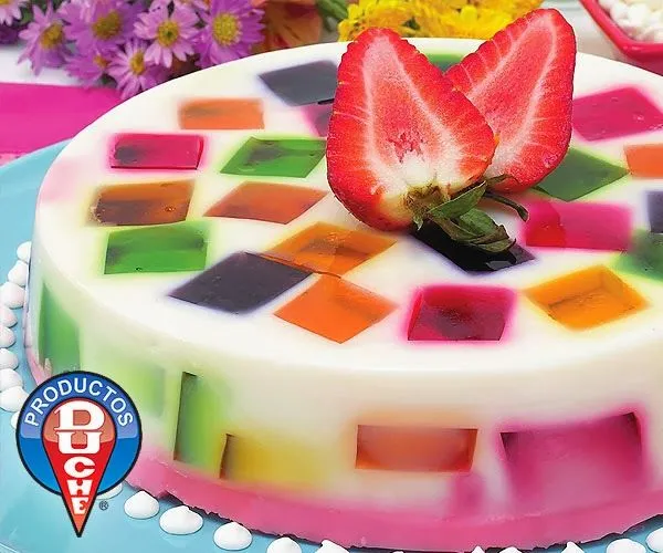 imagenes, fantasia y color: GELATINA MOSAICO MULTISABOR CON ...