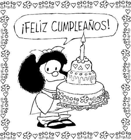 Imagenes de feliz cumpleaños en blanco y negro - Imagui