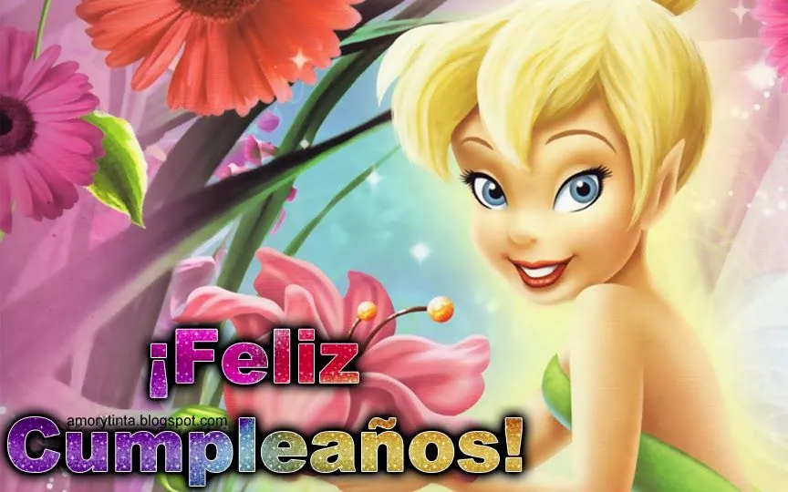 Imagenes de feliz cumpleaños campanita - Imagui