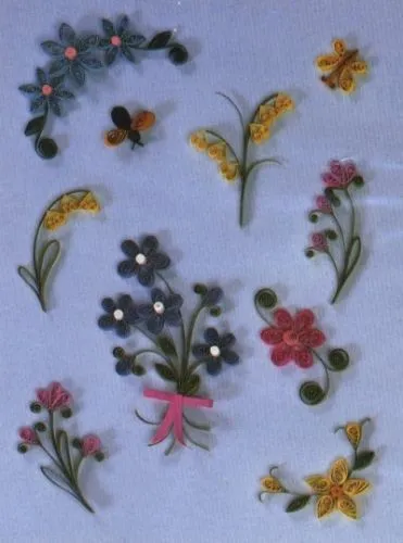 Imagen RAMOS DE FLORES EN FILIGRANA - grupos.