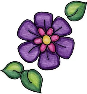 Imagenes de flores y mariposas:Imagenes y dibujos para imprimir