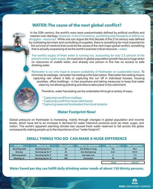 Imagenes de folleto sobre el agua - Imagui