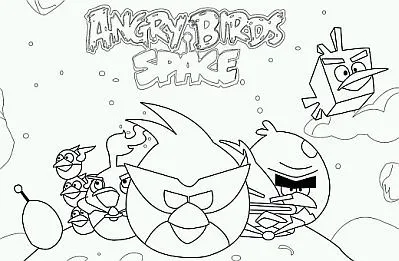 Imagenes y fotos: Angry Birds para Pintar, parte 2