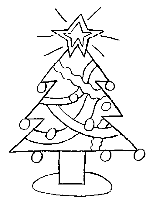 Imagenes y fotos: Arbol de Navidad para Colorear, parte 2