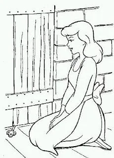 Imagenes y fotos: Dibujos de Cenicienta para Pintar, parte 3