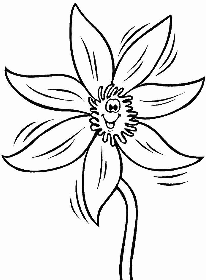 Imagenes y fotos: Dibujos de Flores para Colorear, parte 5