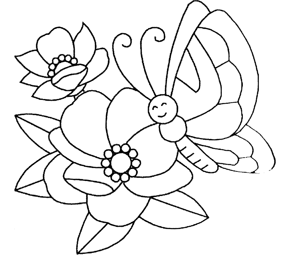 Imagenes y fotos: Dibujos de Flores para Colorear, parte 6