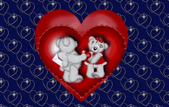 IMAGENES Y FRASES DE AMOR: bonita imagen de corazones