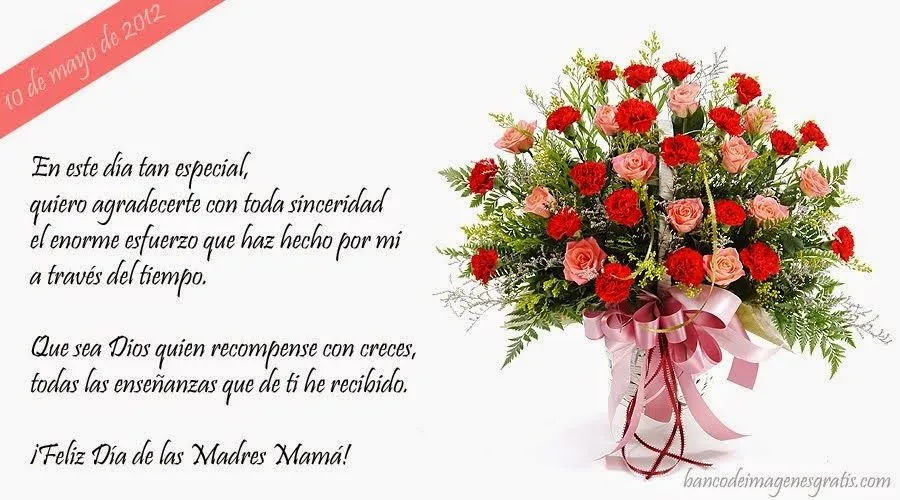 Imagenes con frases para el dia de la madre 2015, Mensajes ...