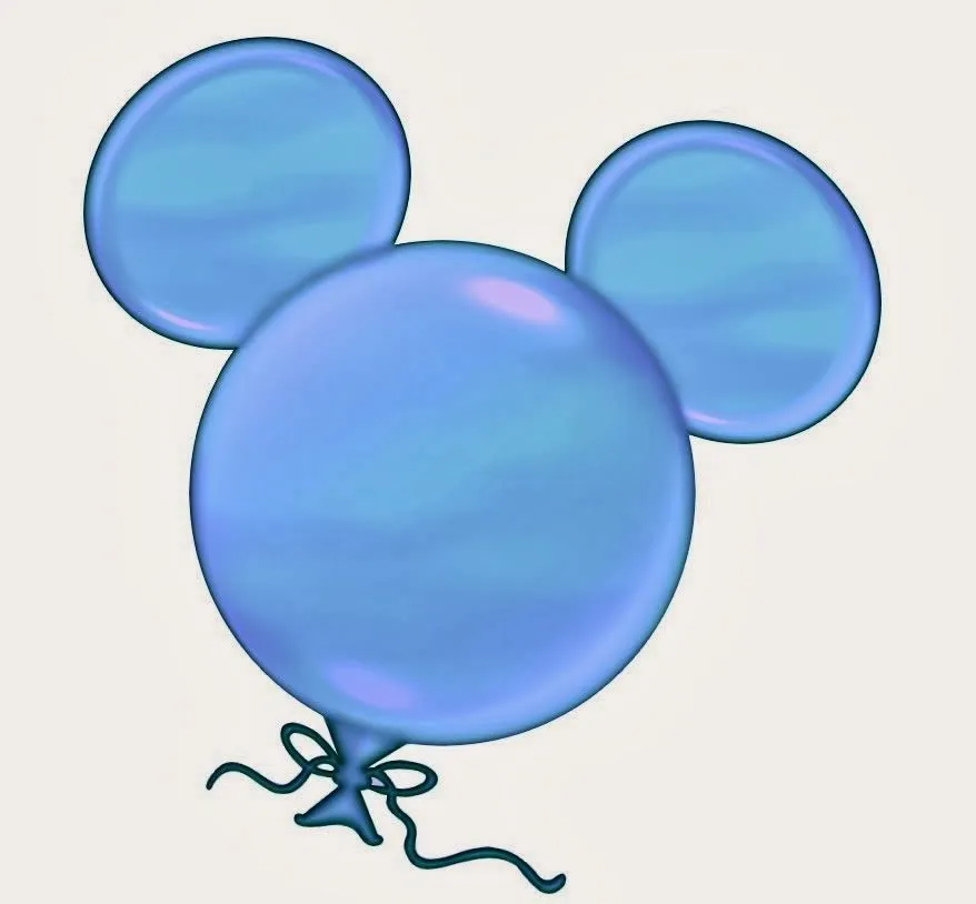 Imágenes de globos con forma de la cabeza de Mickey. - Ideas y ...