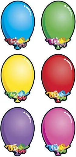 Imagenes de globos para imprimir - Imagenes y dibujos para ...