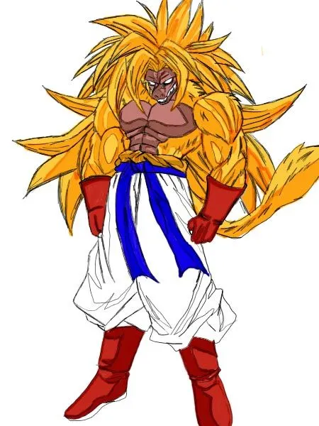 Imagen - SSJ Golden Super Oozaru Vega-2-.jpg - Dragon Ball Fanon Wiki