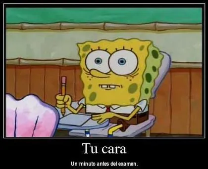 Caras chistosas de bob esponja - Imagui