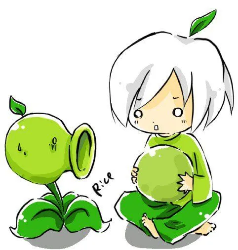 Imagenes graciosas] plantas vs zombies version anime