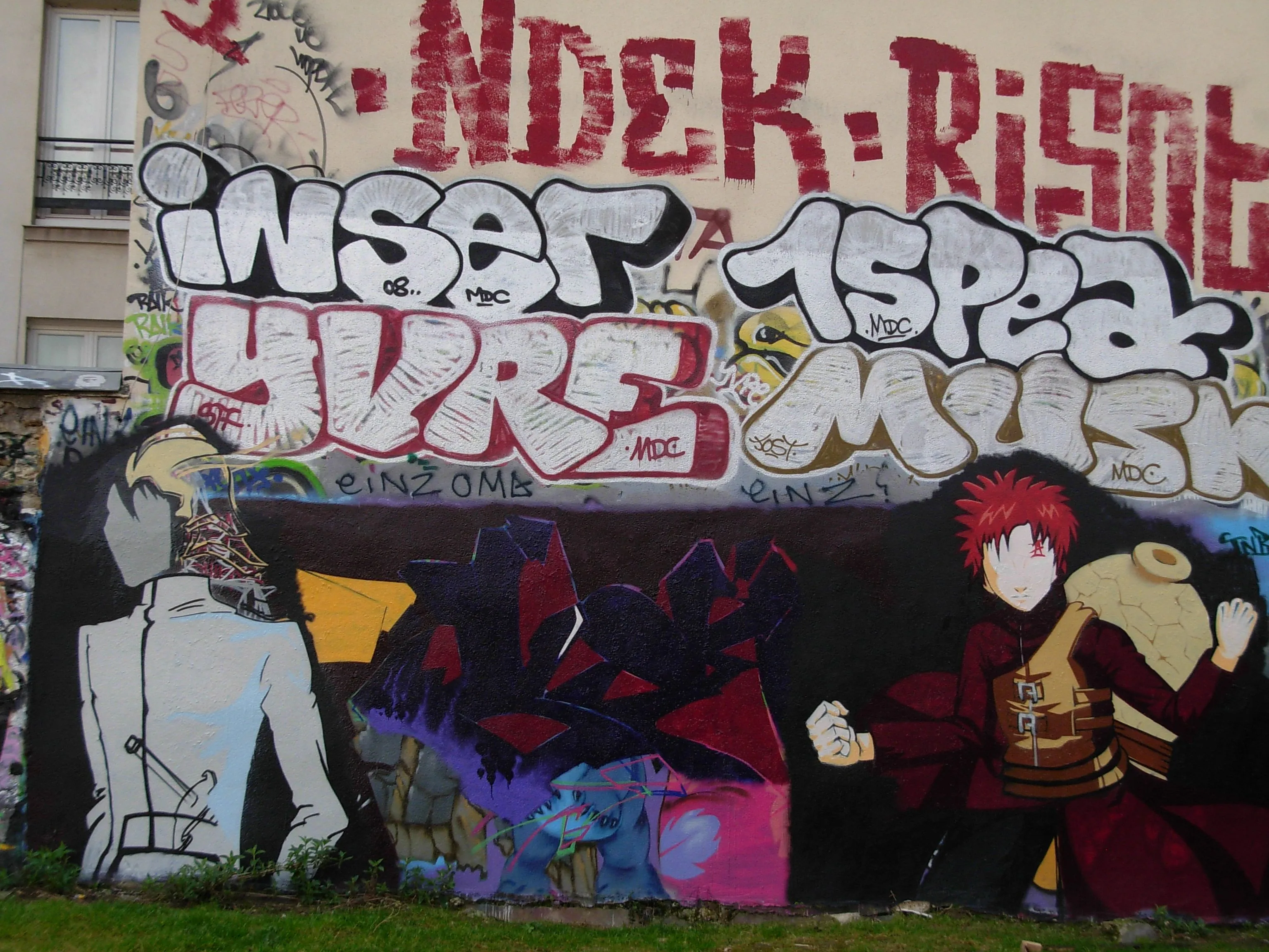 Imágenes de graffitis de Naruto - Imagui