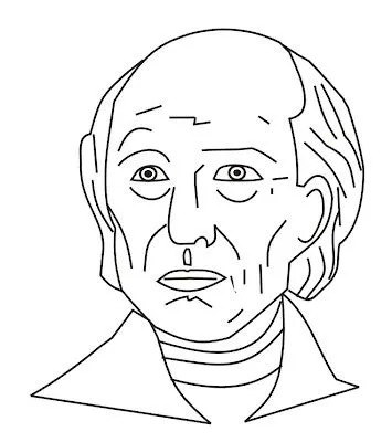 IMAGENES GRATIS: DON MIGUEL HIDALGO PARA COLOREAR