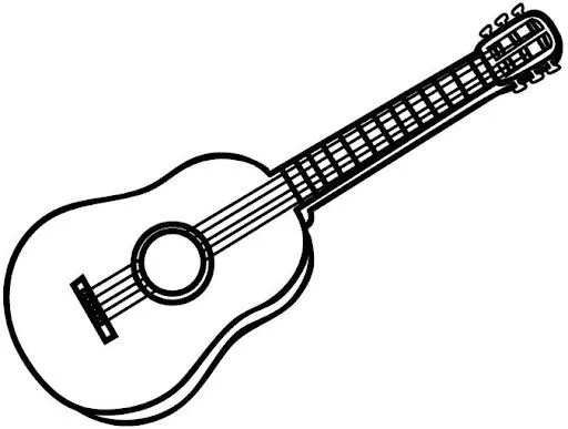 Imagenes de guitarras para imprimir - Imagui