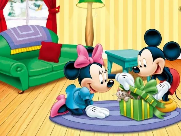 Imágenes Hilandy: Fondo de Pantalla Animacion Minnie y mickey ...