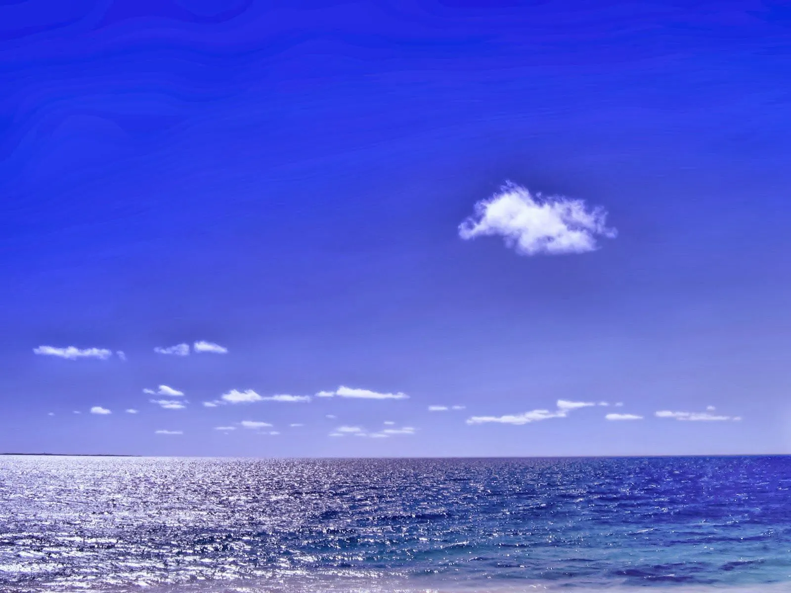 Imágenes Hilandy: Fondo de Pantalla Naturaleza mar con cielo azul