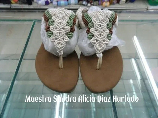 Huarache | Huaraches Macrame | Pinterest