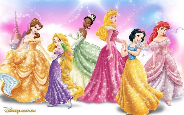 Imágenes e Imprimibles de Princesas Disney. - Ideas y material ...