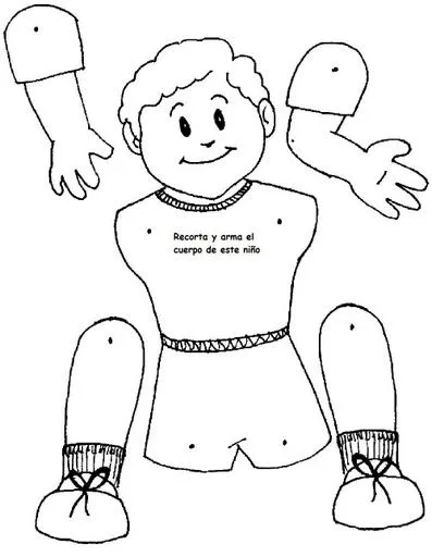 Imagenes para imprimir del cuerpo humano para niños - Imagui