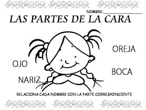 Plantillas del cuerpo humano para recortar y armar - Imagui