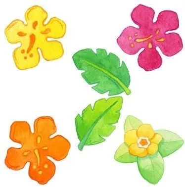 Imagenes infantiles de flores para imprimir - Imagenes y dibujos ...