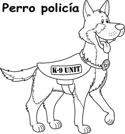 Dibujos de policias para colorear e imprimir - Imagui