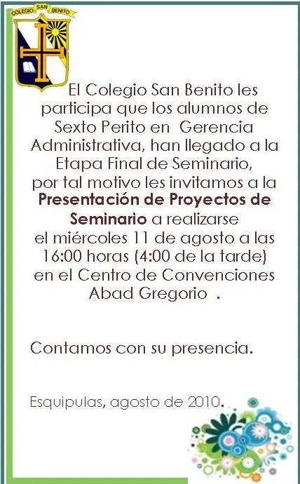 Imágenes para invitaciones de clausuras - Imagui