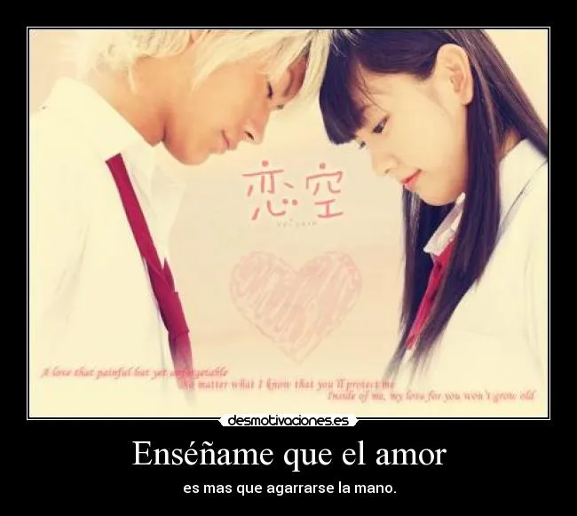 Imagenes japonesas con frases de amor - Imagui