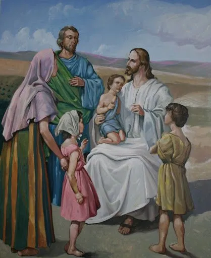 Imagenes de Jesus: bendice a los niños
