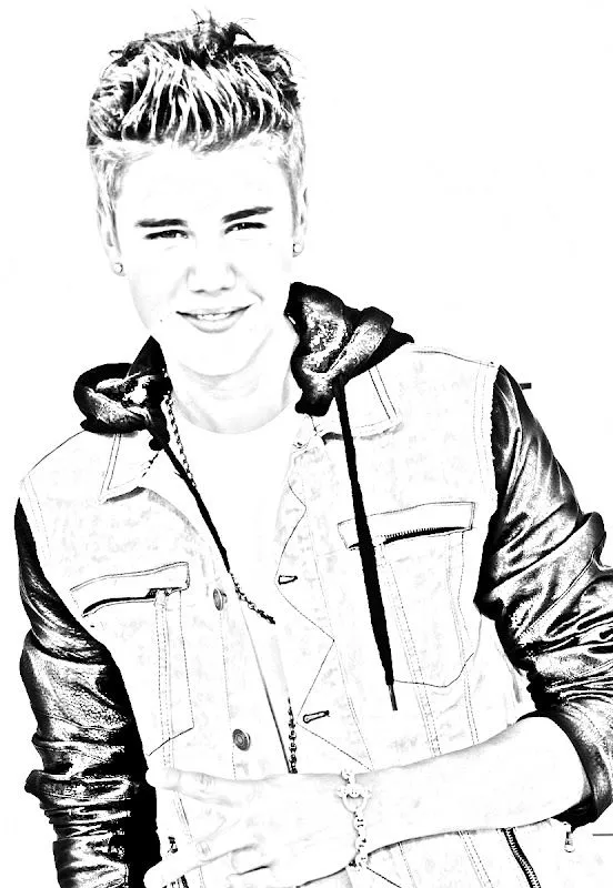 Justin bieber dibujo animado - Imagui