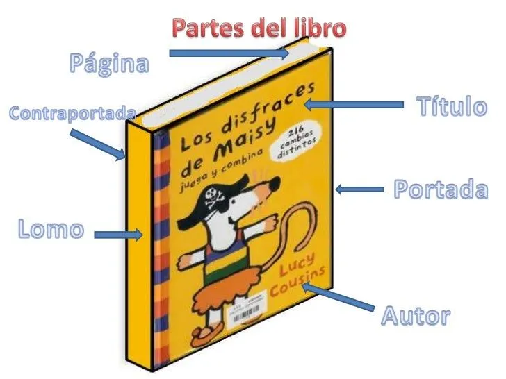 Imagenes sobre el libro y sus partes - Imagui