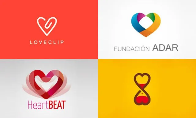 Diseño de logotipos: Logotipos de amor.