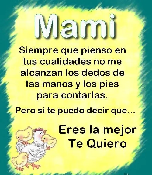 imagenes para el dia de la madre - mensajes- saludos- pensamientos ...