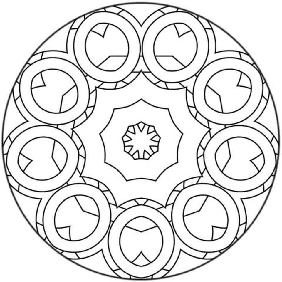 Imagenes de mandala para imprimir - Imagui