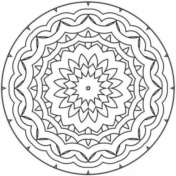 Imágenes de mandalas para imprimir :: Dibujos de mandalas para ...