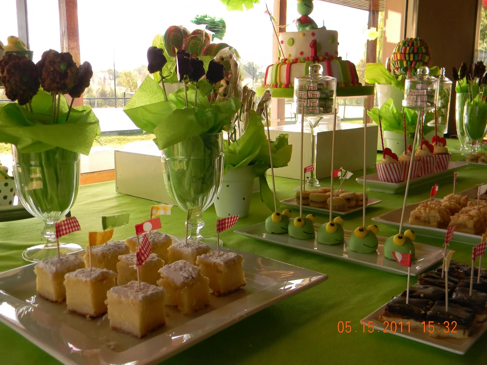 ver imagenes de este maravilloso cumpleaños infantil del Sapo Pepe ...