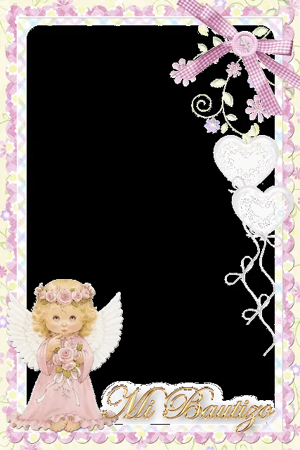 Marco para fotos de angeles - Imagui