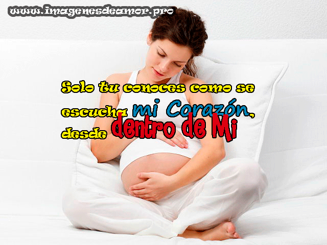 Imágenes del mes de Mamá con frases de la dulce espera del ...