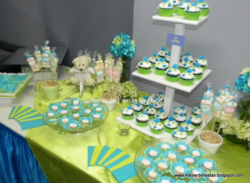 Imagenes de mesas adornadas para baby shower - Imagui