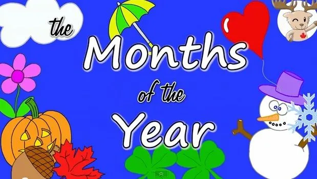Los meses del año en inglés y español dibujos - Imagui