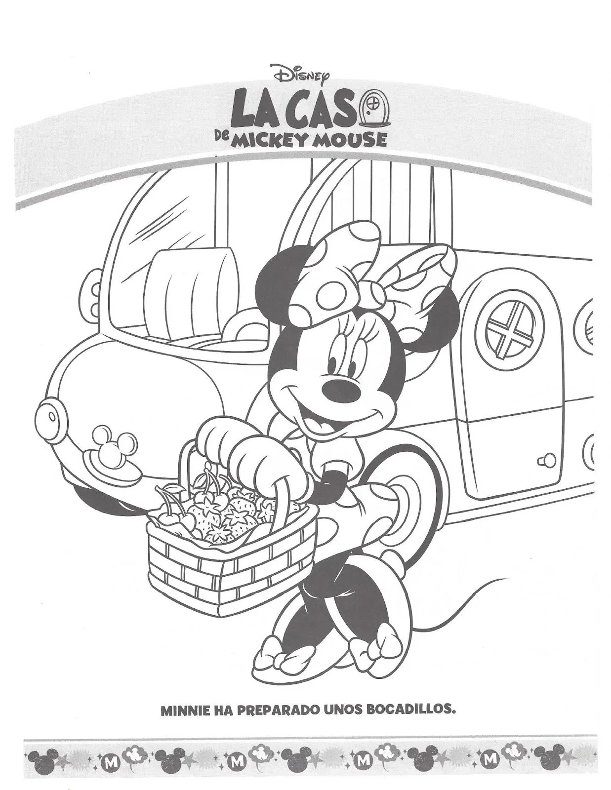 IMAGENES DE MICKEY MOUSE PARA COLOREAR