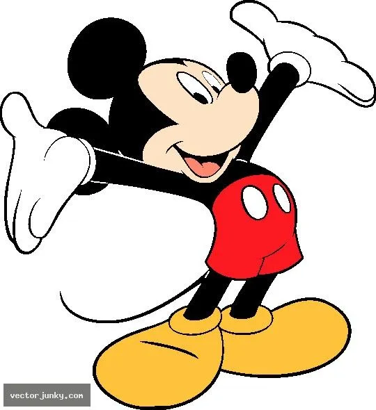 Imagenes vectorizadas de Mickey Mouse - Imagui