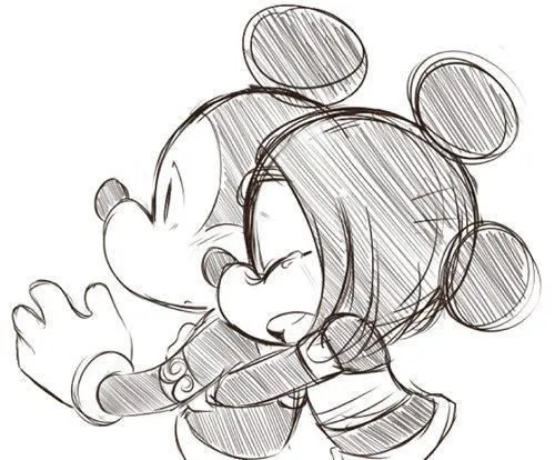 Imagenes de Mickey Mouse y Minnie con frases - Imagui
