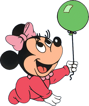 Mickey y Minnie Mouse de bebés gif - Imagui