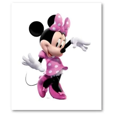 Imagenes de Minnie Mouse con vestido rosa - Imagui