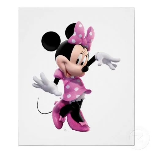 Imagenes de la Minnie con vestido rosada - Imagui